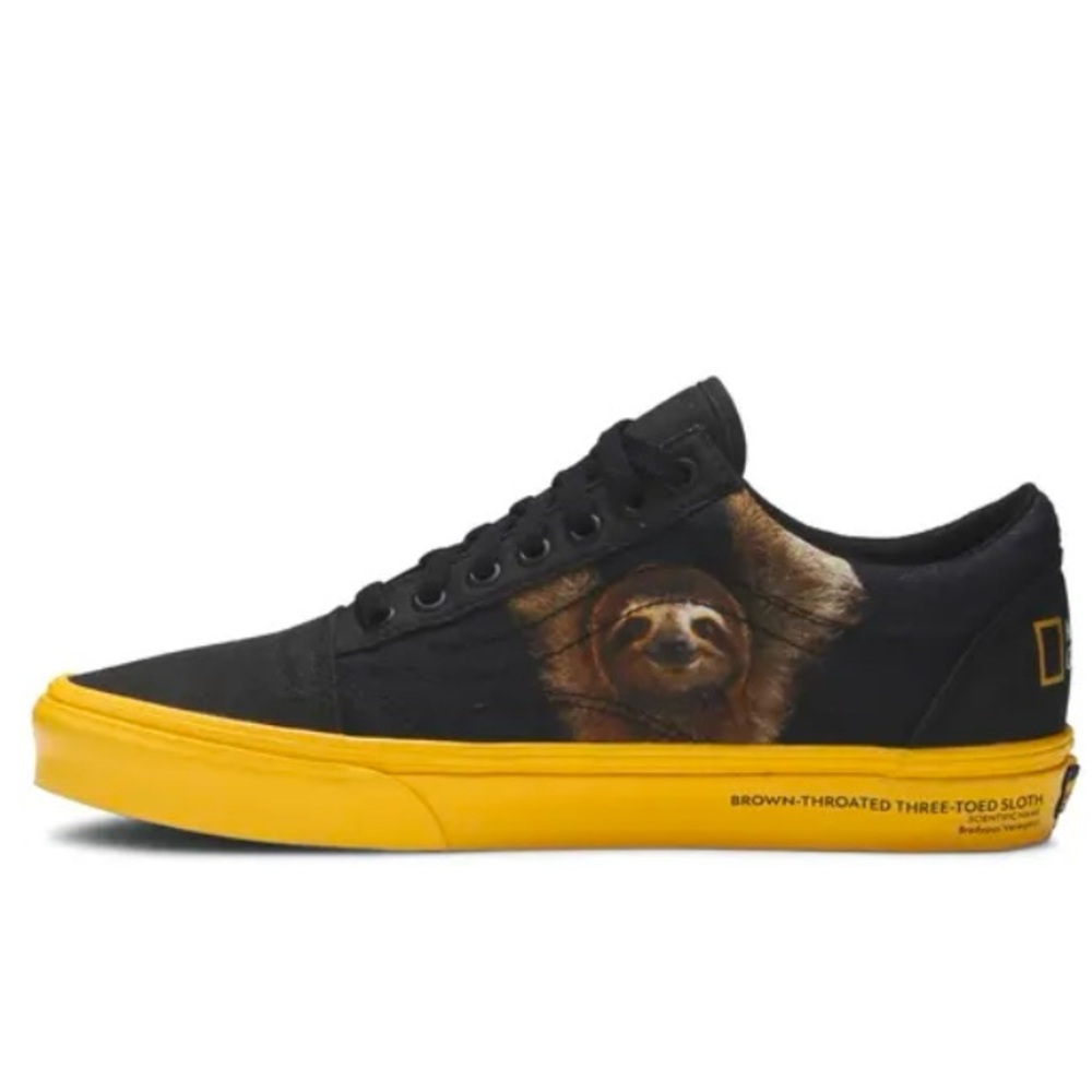 Vans Old Skool National Geographic Photo Ark. size L 7/M 5.5